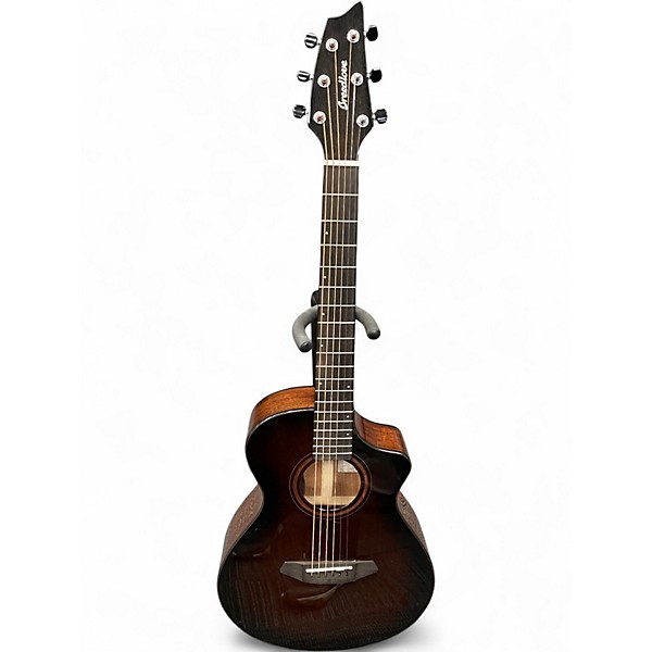 Used Breedlove WILDWOOD CP SUEDE CE DARK BROWN Acoustic Electric Guitar