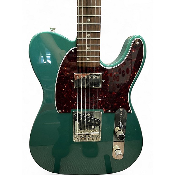 Used Squier Classic Vibe Telecaster Sherwood Green Metallic Solid Body Electric Guitar