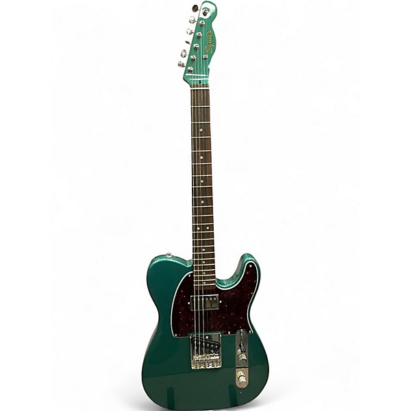 Used Squier Classic Vibe Telecaster Sherwood Green Metallic Solid Body Electric Guitar