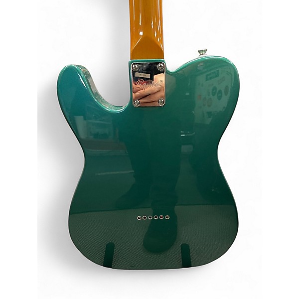 Used Squier Classic Vibe Telecaster Sherwood Green Metallic Solid Body Electric Guitar