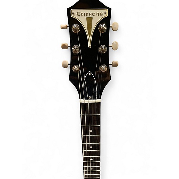 Used Epiphone CORNET Black Solid Body Electric Guitar