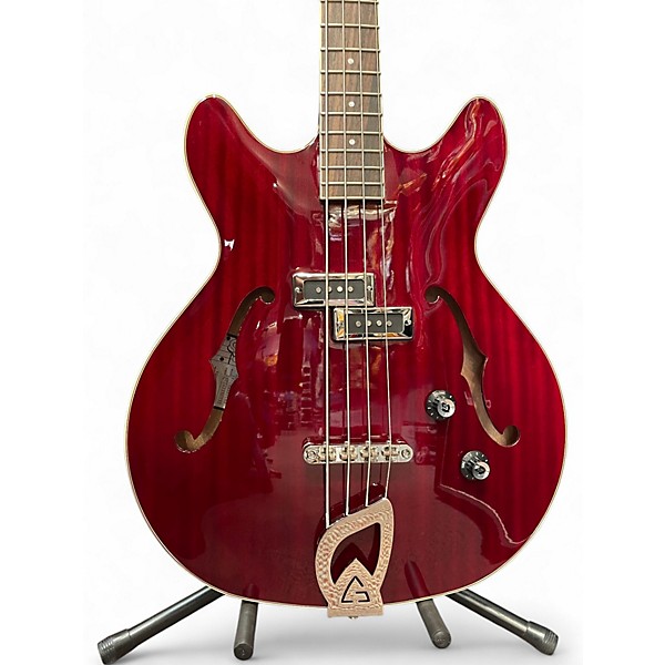 Used 2024 Guild Starfire I Cherry Electric Bass Guitar