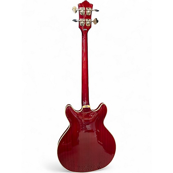 Used 2024 Guild Starfire I Cherry Electric Bass Guitar