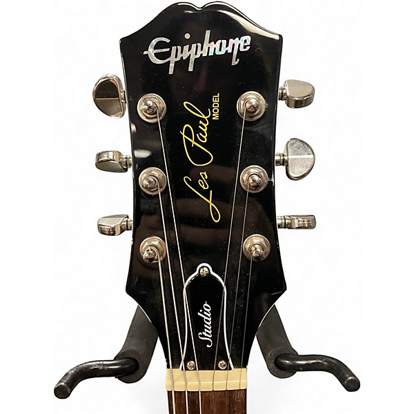 Used Epiphone Les Paul Studio Alpine White Solid Body Electric Guitar