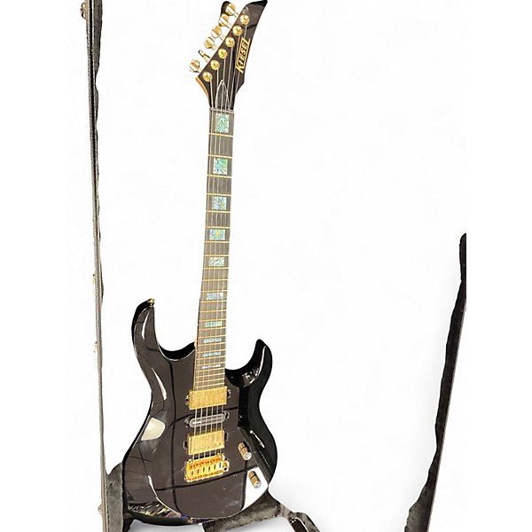 Used Kiesel ARIES 6 HSH Black Solid Body Electric Guitar