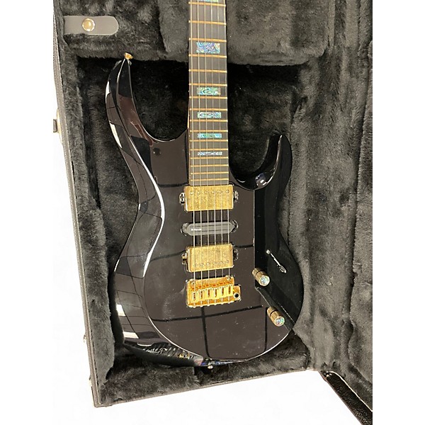 Used Kiesel ARIES 6 HSH Black Solid Body Electric Guitar