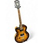 Used Ibanez Left Handed A55ltf Worn Brown Hollow Body Electric Guitar