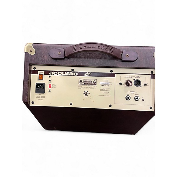 Used Acoustic A40 40W Acoustic Guitar Combo Amp