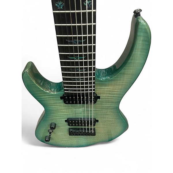 Used Agile intrepid pro 828 oceanburst flame Electric Guitar