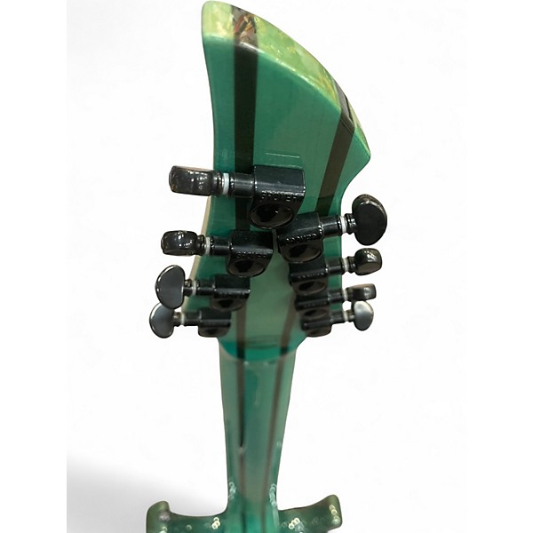 Used Agile intrepid pro 828 oceanburst flame Electric Guitar