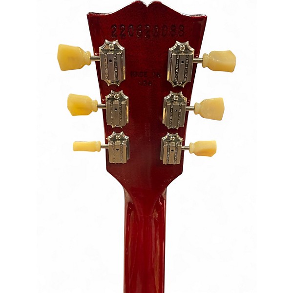 Used Gibson ES335 Candy Apple Red Hollow Body Electric Guitar