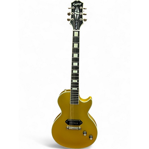 Used Epiphone Gold Glory Les Paul Custom Gold Solid Body Electric Guitar