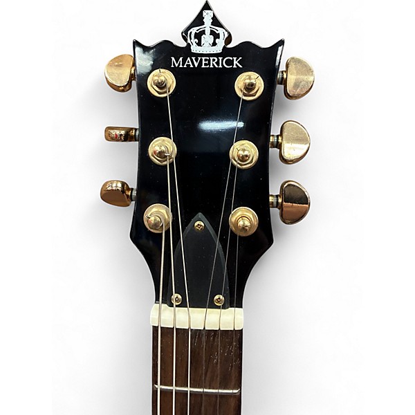 Used HardLuck Kings Maverick Quilted Mocha Solid Body Electric Guitar