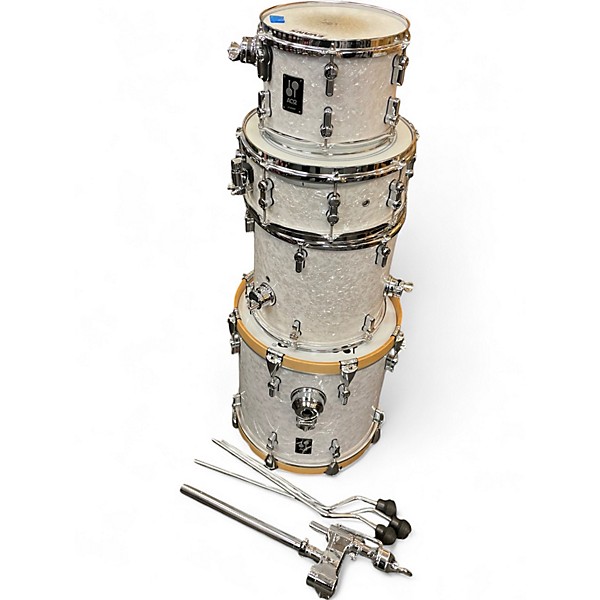 Used SONOR 4 Piece SAFARI AQ2 MARINE PEARL Drum Kit
