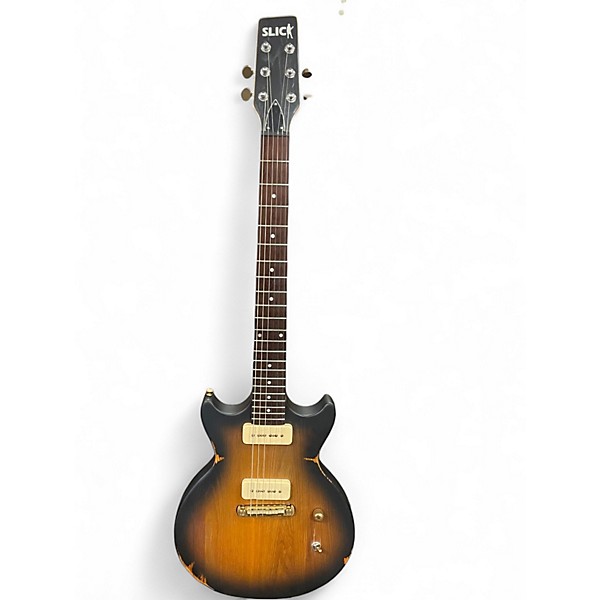 Used Earl Slick sl52 weathered tobacco sunburst Solid Body Electric Guitar