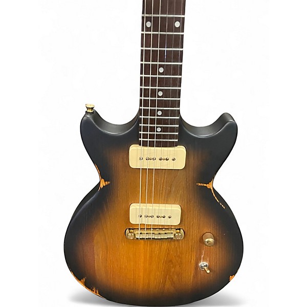 Used Earl Slick sl52 weathered tobacco sunburst Solid Body Electric Guitar