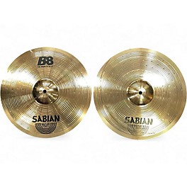 Used SABIAN 14in B8 14" Hi Hat pair Cymbal