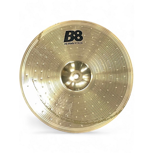 Used SABIAN 14in B8 14" Hi Hat pair Cymbal