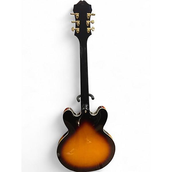 Used Epiphone Sheraton ii VS Tobacco Sunburst Hollow Body Electric Guitar
