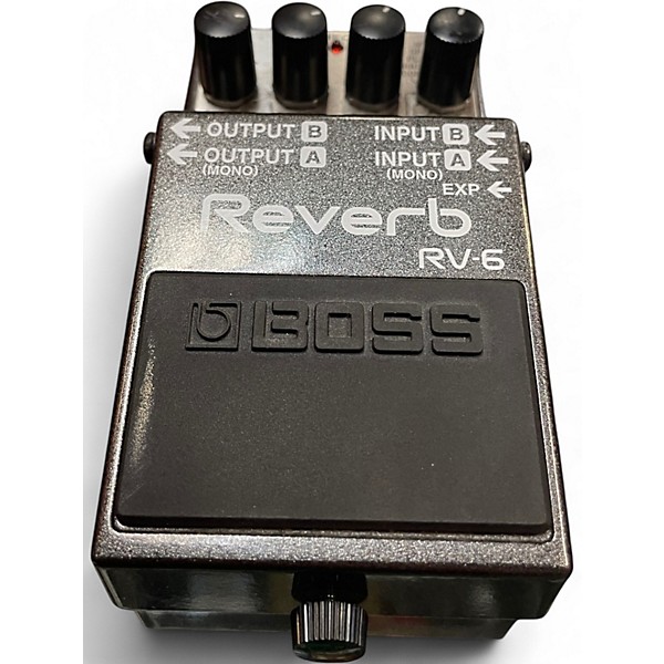 Used BOSS RV6 Digital Reverb Effect Pedal