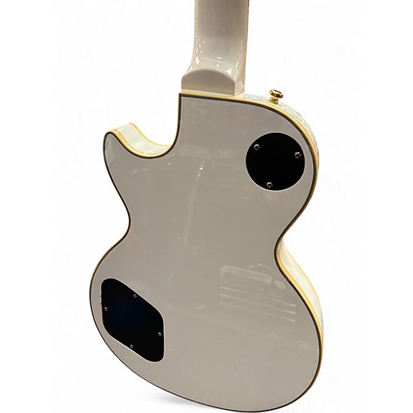 Used Epiphone Les Paul Custom Alpine White Solid Body Electric Guitar