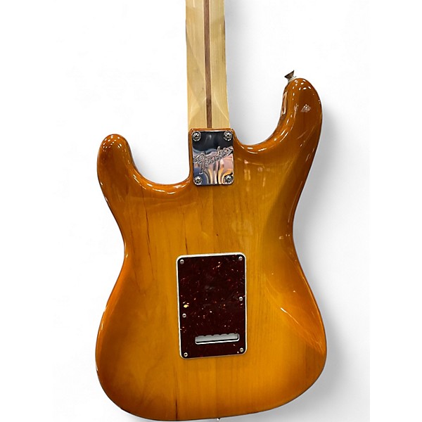 Used 2021 Fender American Performer Stratocaster SSS AMBER BURST Solid Body Electric Guitar