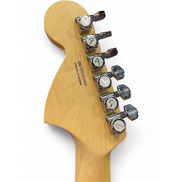 Used 2021 Fender American Performer Stratocaster SSS AMBER BURST Solid Body Electric Guitar