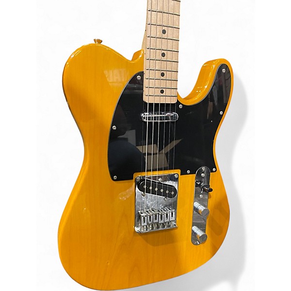 Used Squier Affinity Telecaster Butterscotch Solid Body Electric Guitar