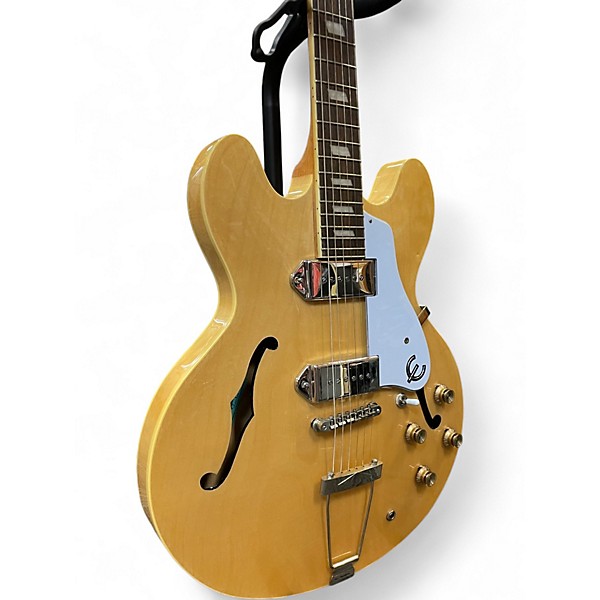 Used Epiphone Casino Natural Hollow Body Electric Guitar