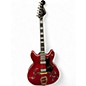 Used Hagstrom Viking II Cherry Hollow Body Electric Guitar thumbnail