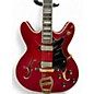 Used Hagstrom Viking II Cherry Hollow Body Electric Guitar