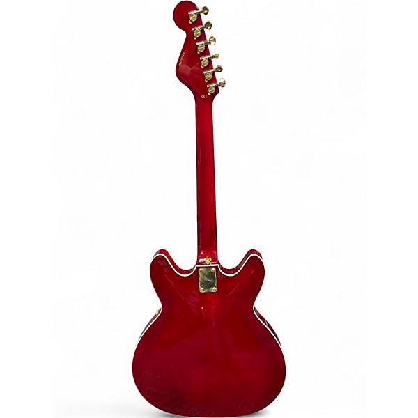 Used Hagstrom Viking II Cherry Hollow Body Electric Guitar