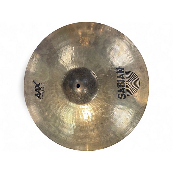 Used SABIAN 18in AAX CONCEPT CRASH Cymbal