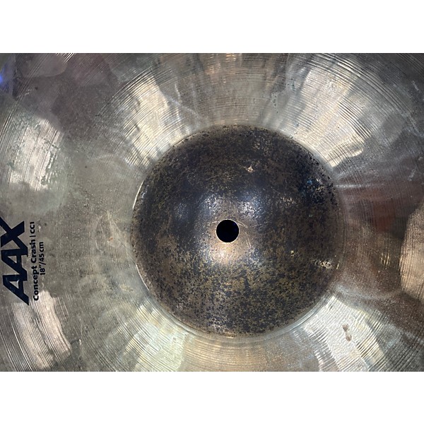 Used SABIAN 18in AAX CONCEPT CRASH Cymbal