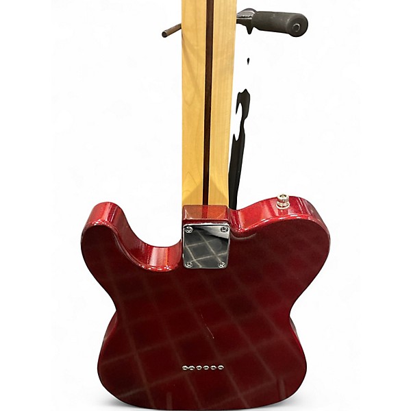 Used 2025 Logan Custom Telecaster Maroon Solid Body Electric Guitar