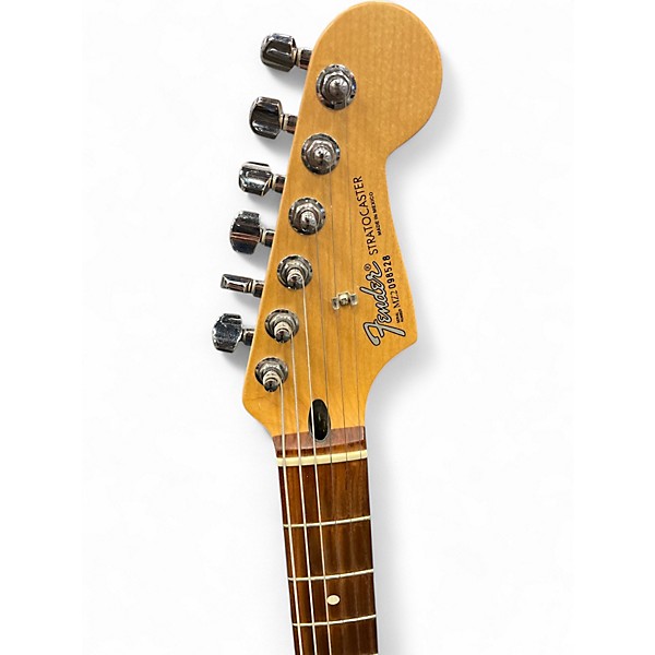 Used 2025 Fender Standard Stratocaster Maroon Solid Body Electric Guitar