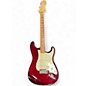 Used 2025 Fender Standard Stratocaster Maroon Solid Body Electric Guitar