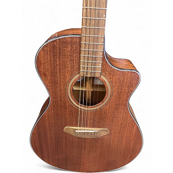 Used Breedlove Wildwood Concerto Saturn Mahogany Acoustic Electric Guitar