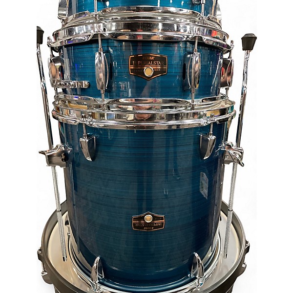 Used 2025 Tama 5 Piece Imperialstar Hairline Blue Drum Kit