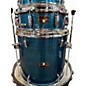 Used 2025 Tama 5 Piece Imperialstar Hairline Blue Drum Kit