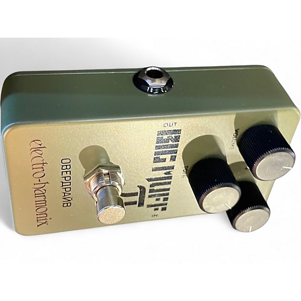 Used Electro-Harmonix Green Russian Big Muff Distortion/Sustainer Reissue Effect Pedal