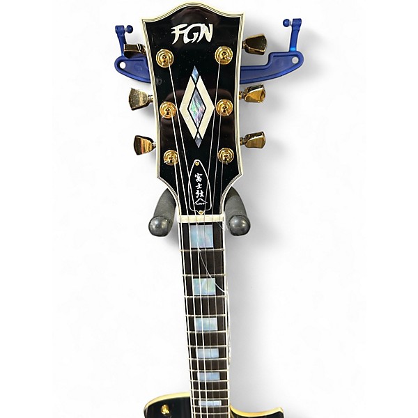 Used Fgn NLC200EMH Black Solid Body Electric Guitar