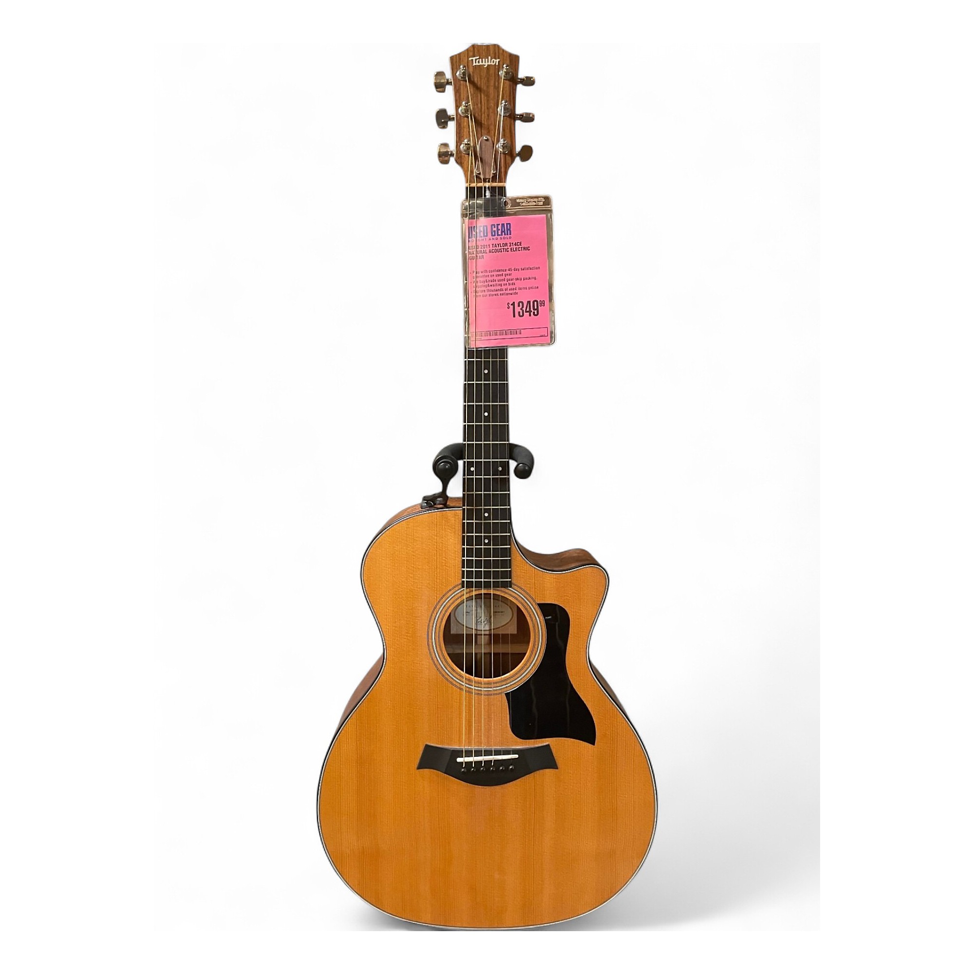 Taylor 314ce【2011年製】美品 Used 2011 Taylor 314CE Natural Acoustic Electric Guitar Natural