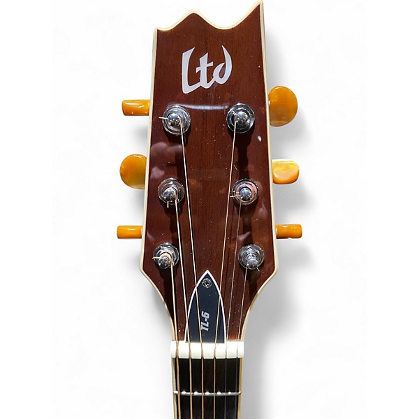 Used ESP LTD TL6 Black Acoustic Electric Guitar