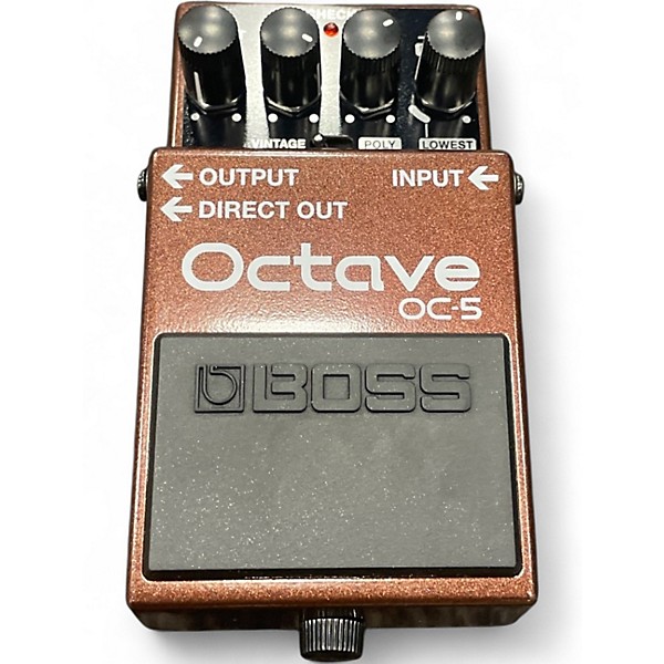 Used BOSS OC5 Octave Effect Pedal
