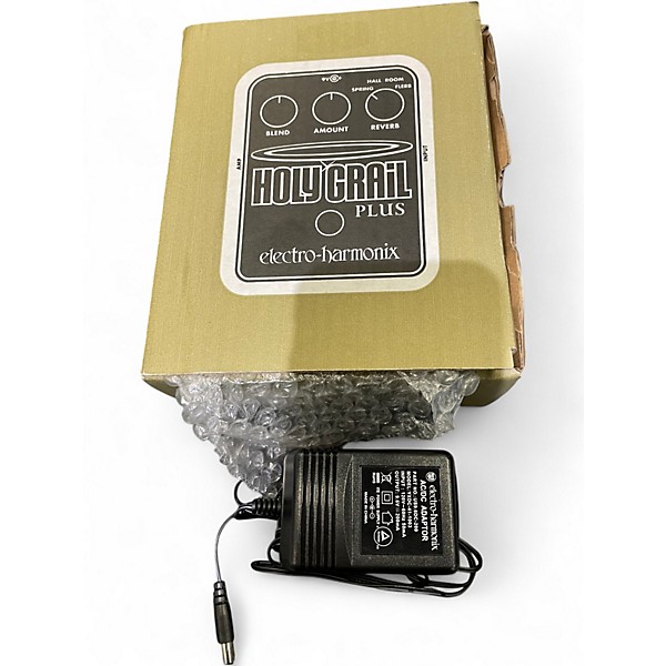 Used Electro-Harmonix Holy Grail Plus Reverb Effect Pedal