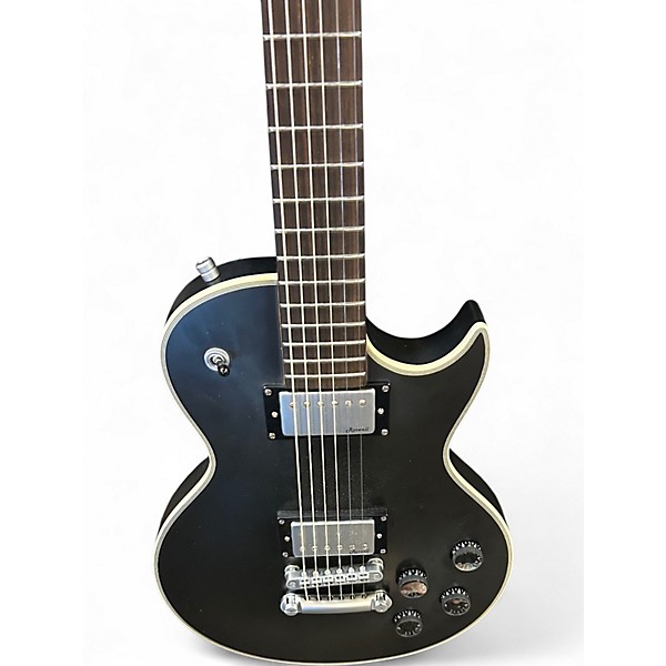 Used Harley Benton Agufish Standard BARITONE BLACK Baritone Guitars