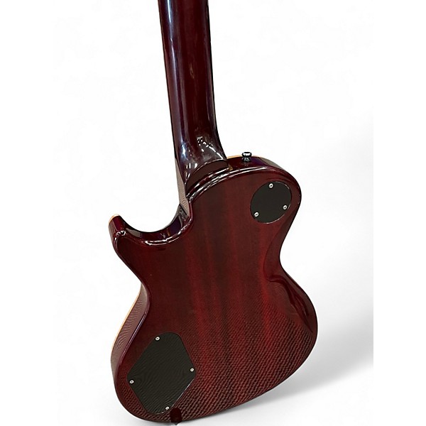 Used PRS SC250 10 Top Black Cherry Solid Body Electric Guitar