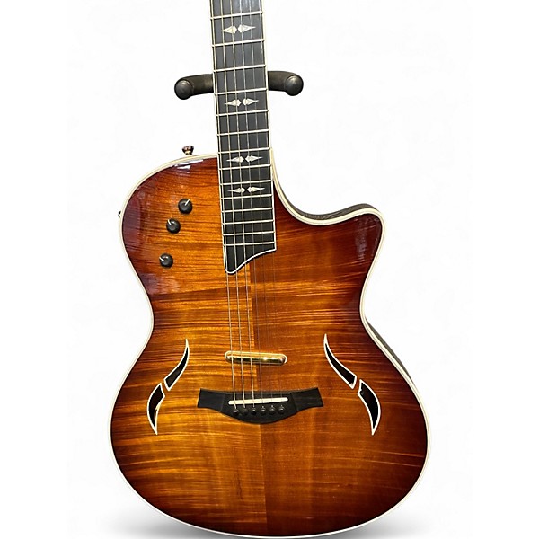 Used Taylor T5C2 Koa/seymour duncan transducer added Natural Acoustic Electric Guitar