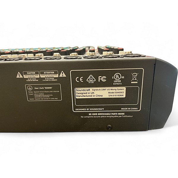 Used Soundcraft Signature 22 MTK Unpowered Mixer